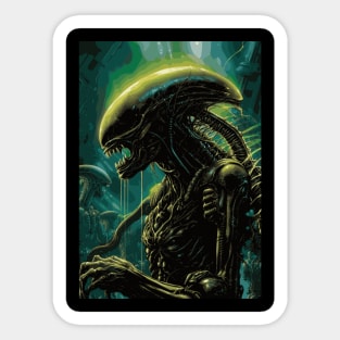 Aliens Sticker